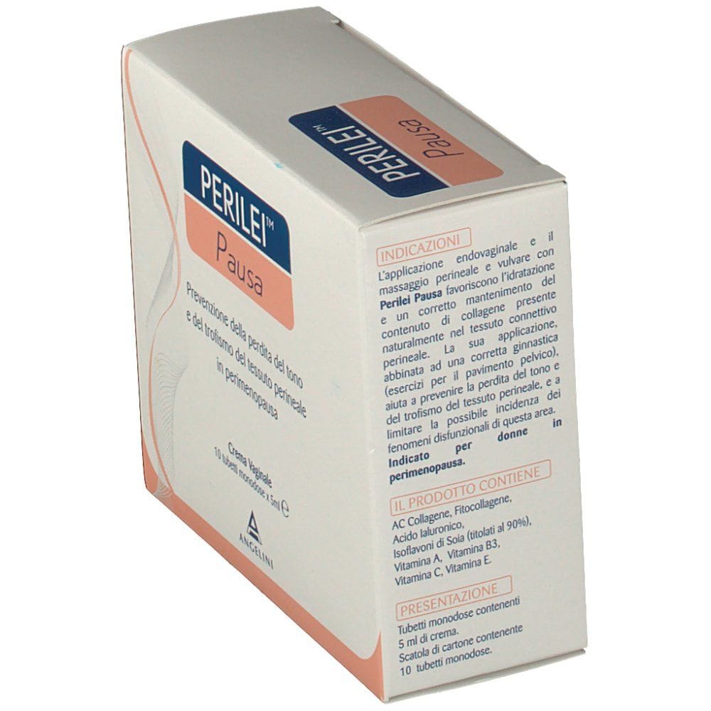 PERILEI PAUSA CREMA VAGINALE 10 TUBETTI MONOUSO DA 5ML