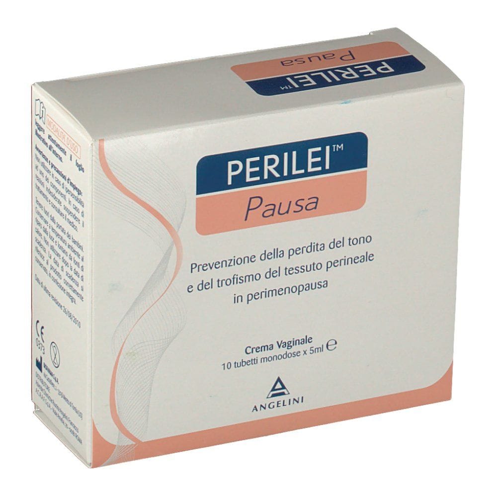 PERILEI PAUSA CREMA VAGINALE 10 TUBETTI MONOUSO DA 5ML