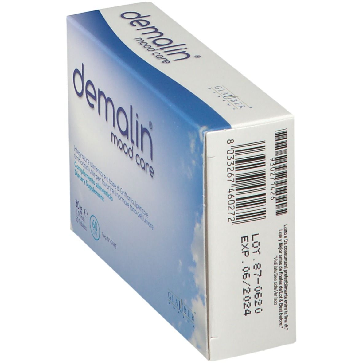 DEMALIN GLAUBER 60 COMPRESSE