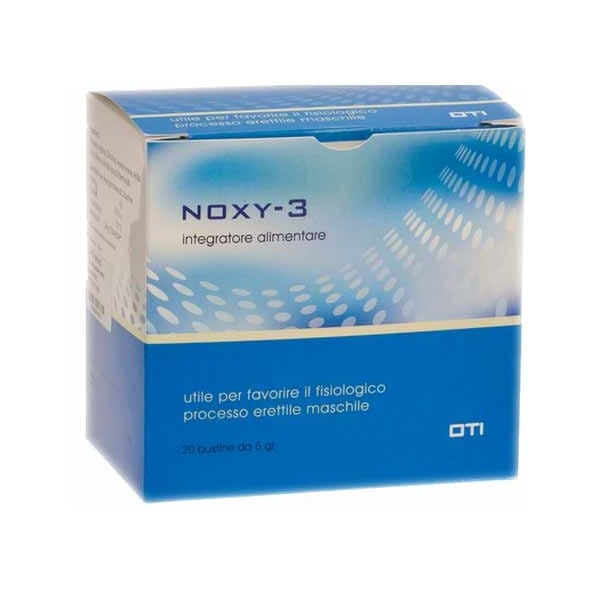 Integratore Noxy-3 drenante e ossido nitrico, 20 bustine