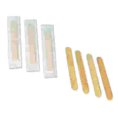 ABBASSALINGUA LEGNO NON STERILE 100 PEZZI