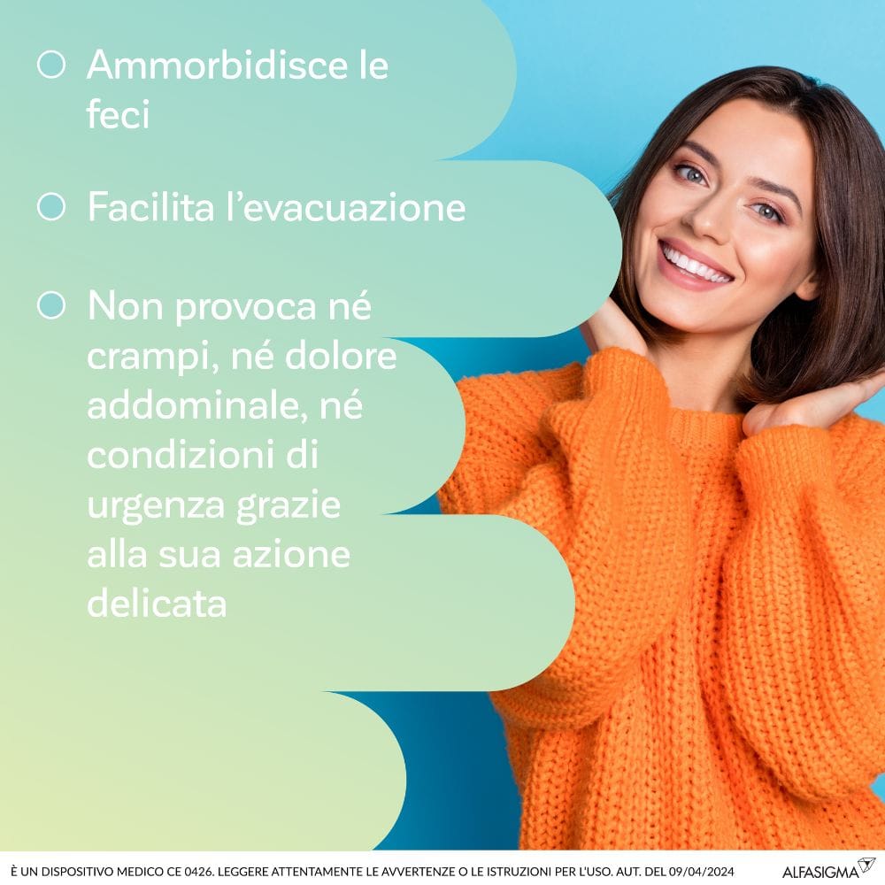 Onligol Macrogol 4000 polvere 400g per il transito intestinale
