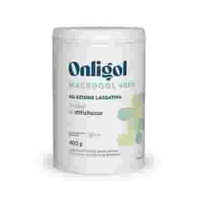 Onligol Macrogol 4000 polvere 400g per il transito intestinale