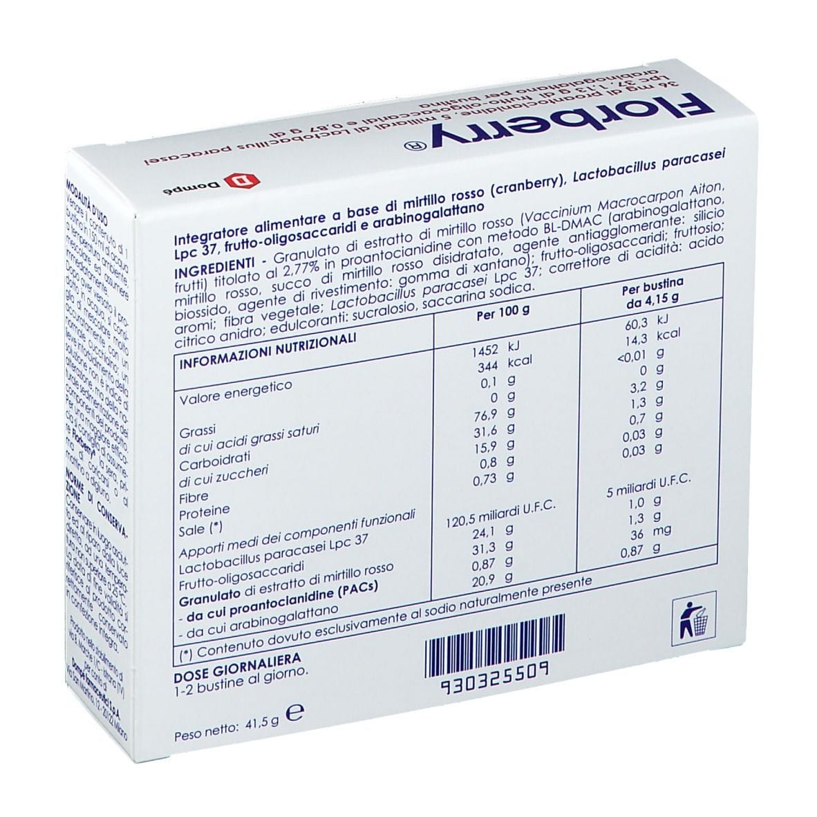 FLORBERRY 10 BUSTINE