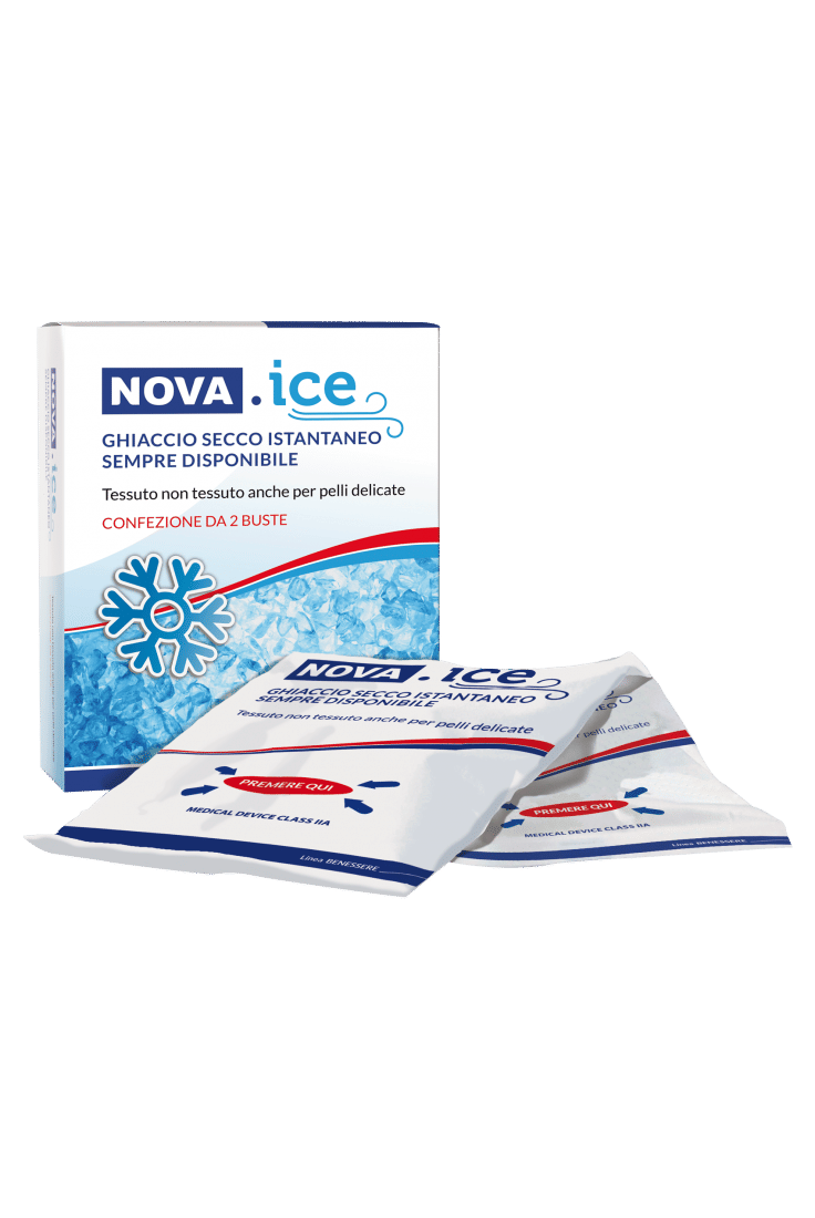 Ghiaccio istantaneo Nova Dolfast Ice TNT, 2 buste