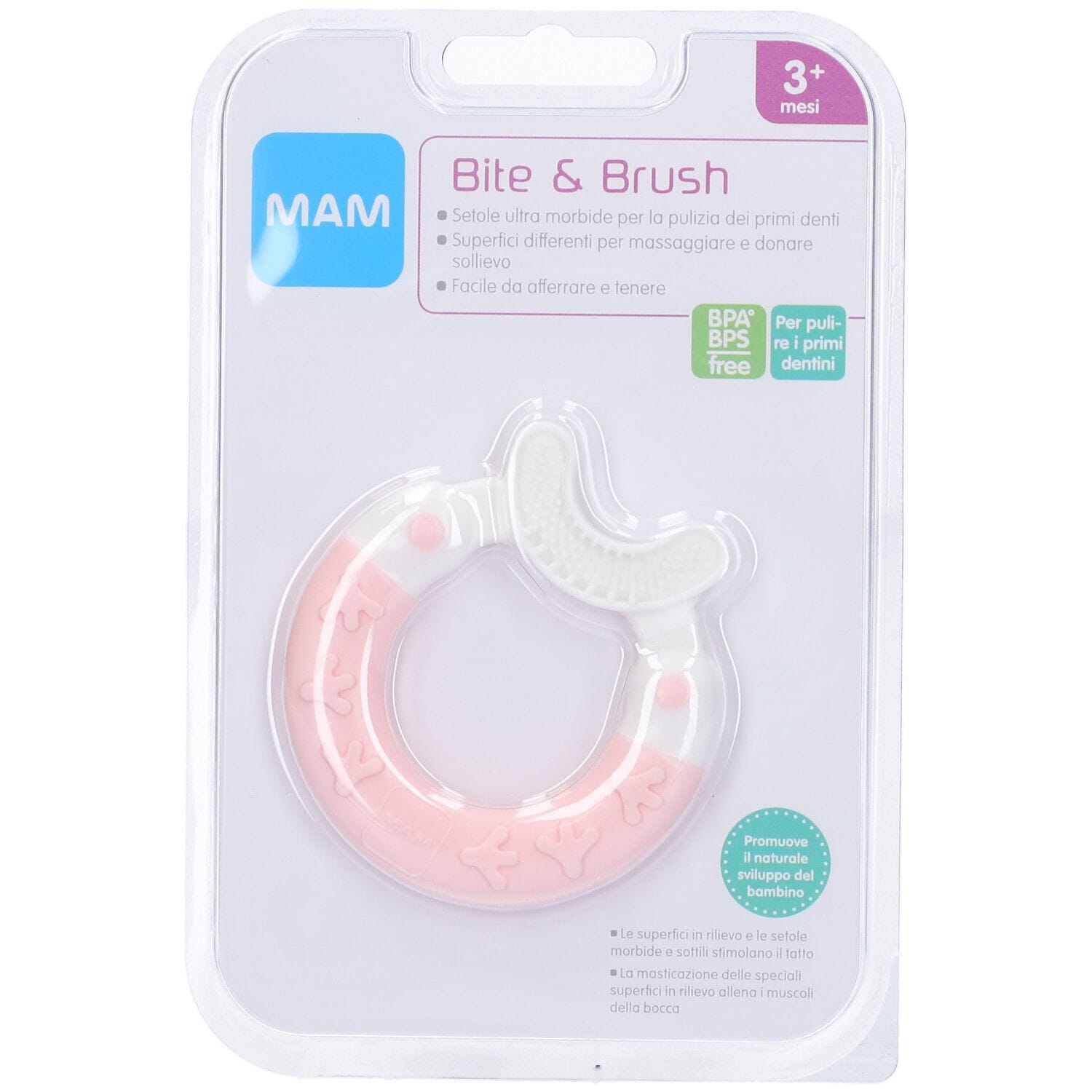 MAM BITE&BRUSH 3+ COLORI ASSORTITI