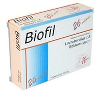 Integratore Biofil probiotico, 10 capsule per l'intestino