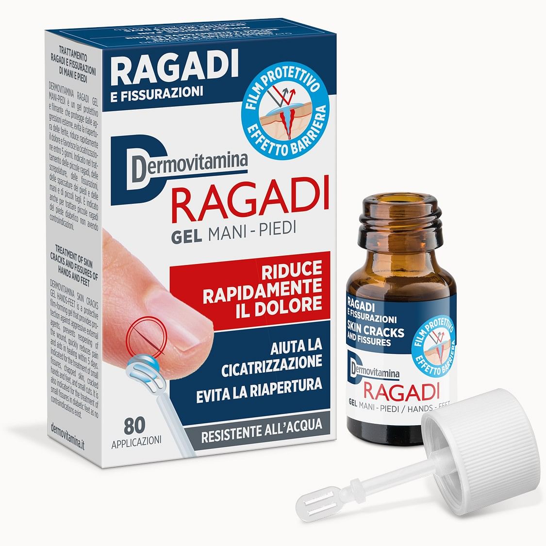 Dermovitamina Ragadi Gel Mani E Piedi 7 Ml