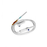 SET PER FLEBO STERILE CON ROLLER SENZA LATTICE LOCK