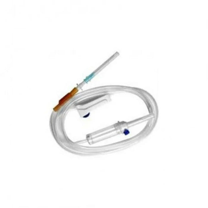 Set Per Flebo Sterile Con Roller Senza Lattice Lock
