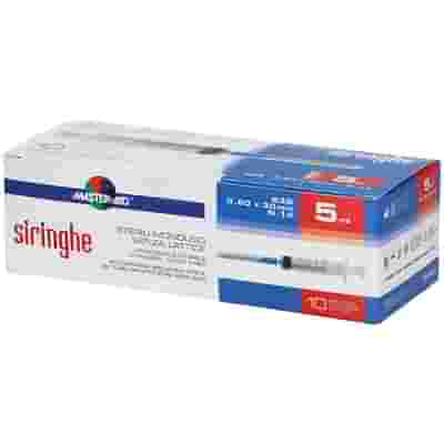 SIRINGA PER VENIPUNTURA MASTER-AID 5 ML GAUGE 23 10 PEZZI