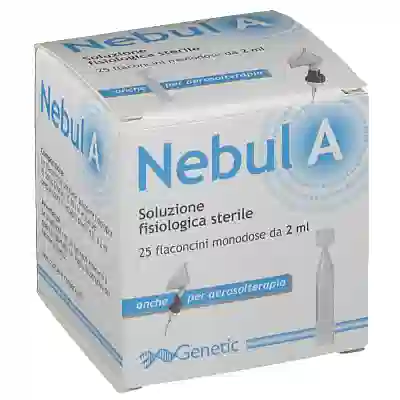NEBUL SOLUZIONE FISIOLOGICA 25 FLACONCINI MONODOSE 2 ML