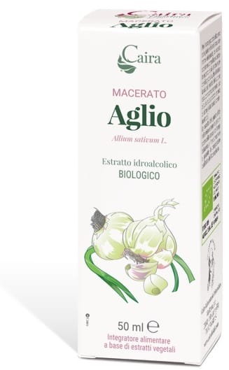 Macerato Idroalcolico BIO di Aglio Caira, gocce 50ml