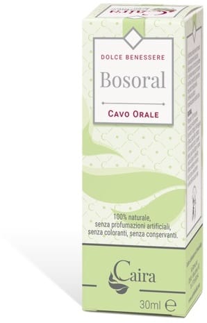 Spray lenitivo Bosoral Caira per la mucosa orale, 30ml