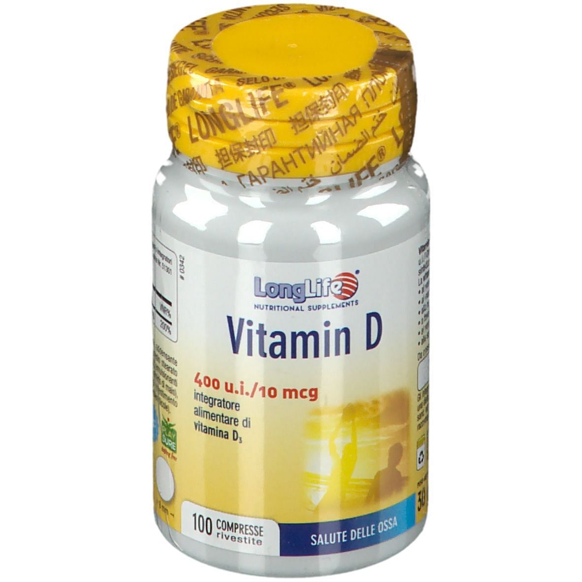 Longlife Vitamin D 400 Ui 100 Compresse