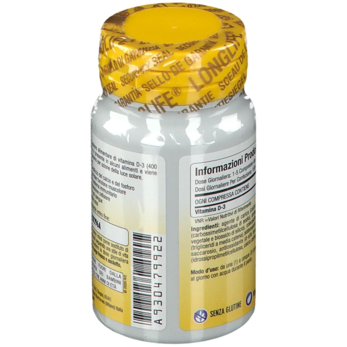 LONGLIFE VITAMIN D 400UI 100 COMPRESSE RIVESTITE