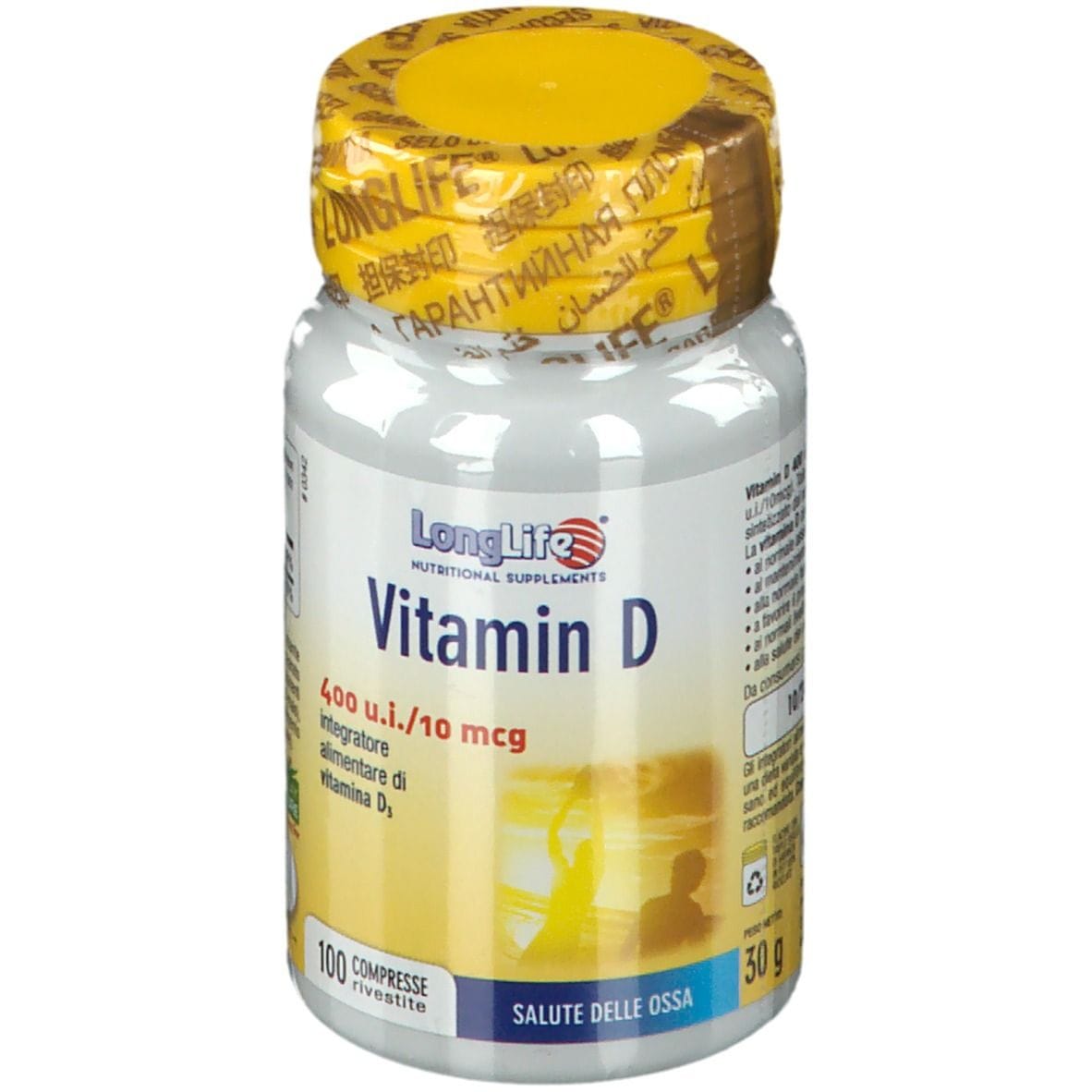 LONGLIFE VITAMIN D 400UI 100 COMPRESSE RIVESTITE