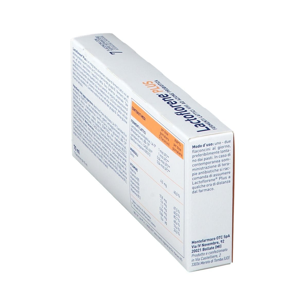 LACTOFLORENE PLUS 7 FLACONCINI 10 ML