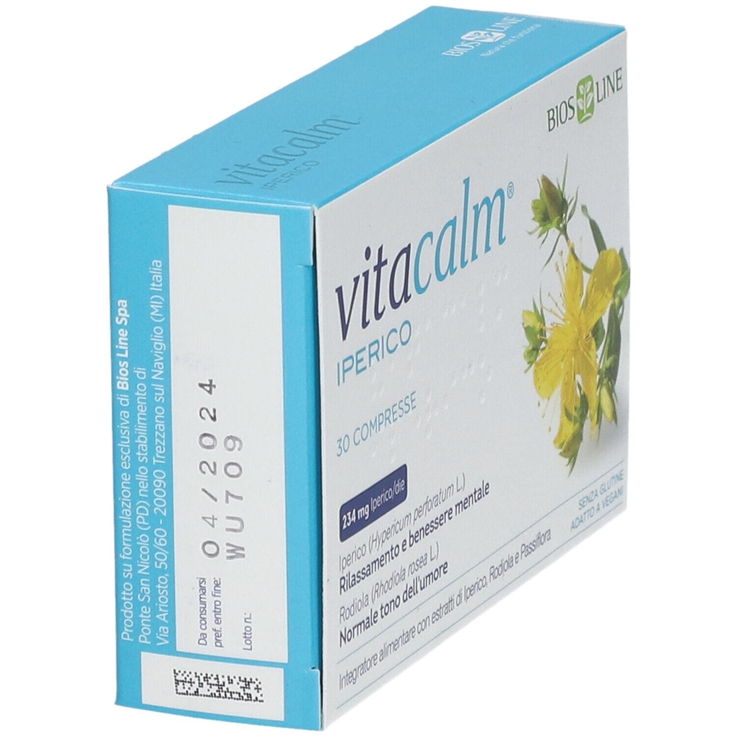 VITACALM IPERICO 30 COMPRESSE