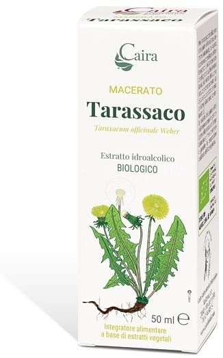 Caira Tarassaco Macerato Idroalcolico Bio Gocce 50 Ml