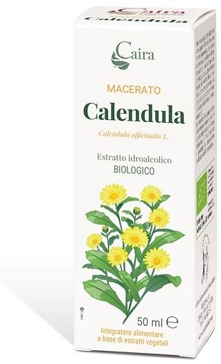 Caira Calendula Macerato Idroalcolico Bio Gocce 50 Ml