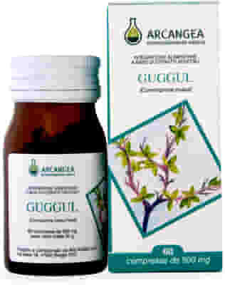 Integratore Arcangea Guggul per il metabolismo lipidico, 60 capsule