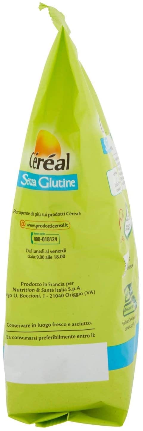 Madeleine Cereal senza glutine e lattosio, 200g