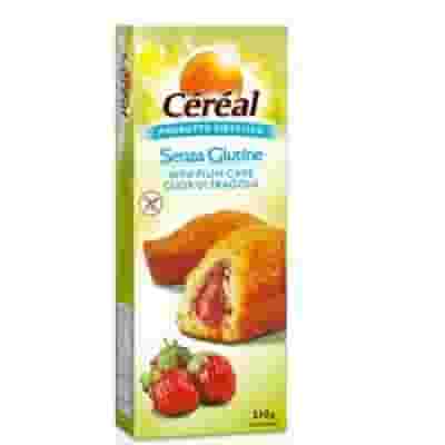 Mini plum cake senza glutine Céréal al gusto fragola 210g