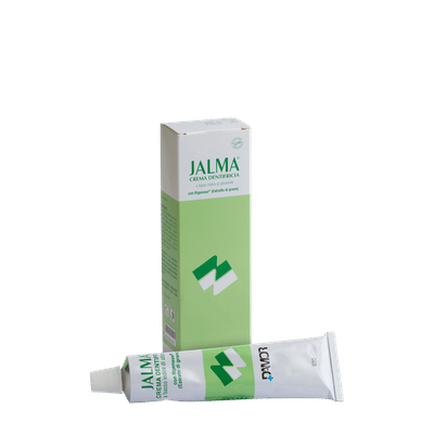 Crema dentifricia Jalma a bassa abrasività con fluoro, 100ml