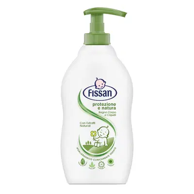 FISSAN BABY PROTEZIONE E NATURA BAGNO CORPO CAPELLI 400 ML FISSAN BABY PROTEZIONE E NATURA BAGNO CORPO CAPELLI 400 ML