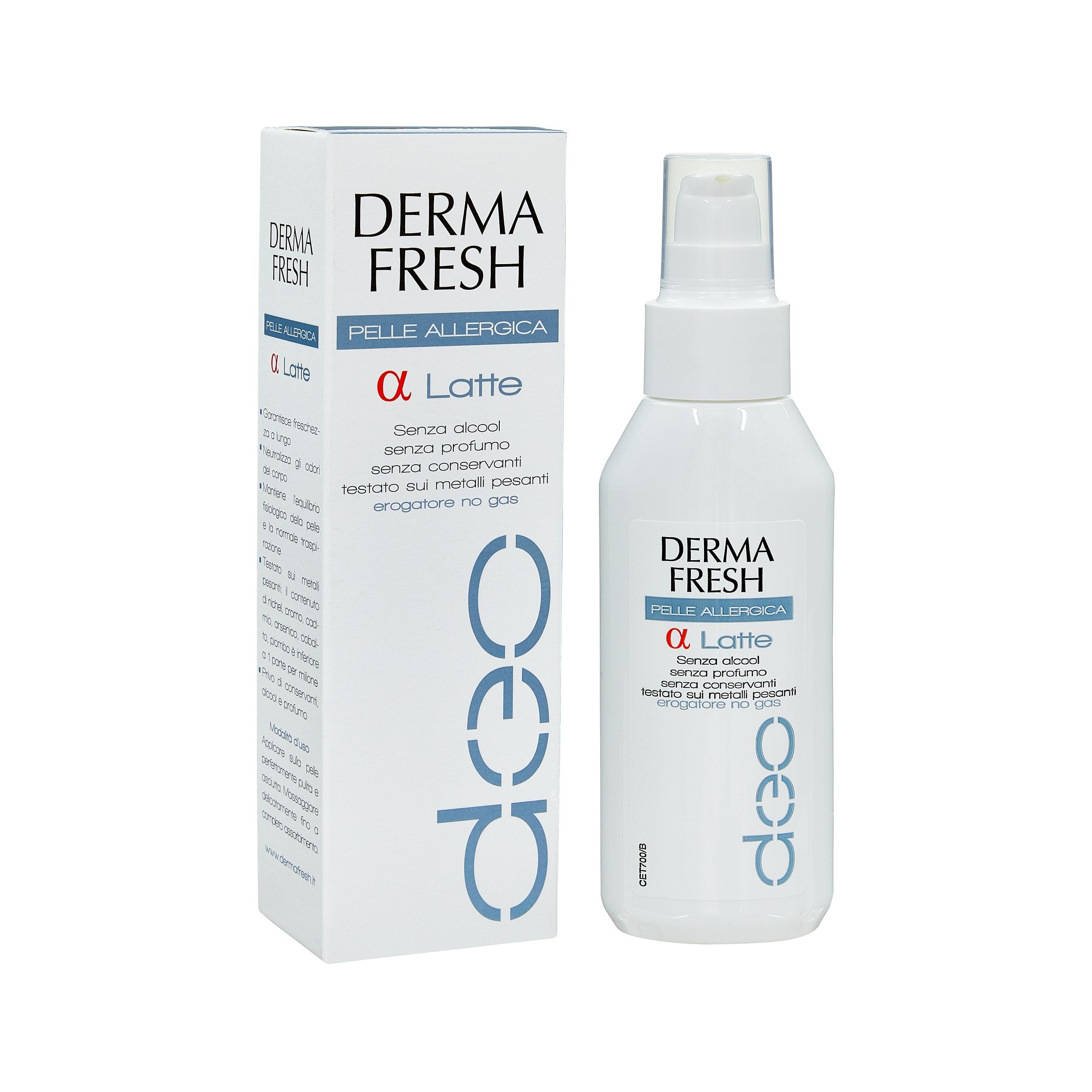 Dermafresh Pelli Allergiche Alfa Latte 100 Ml