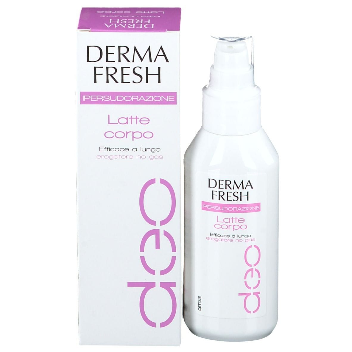 Latte corpo deodorante Dermafresh Ipersudorazione 100ml