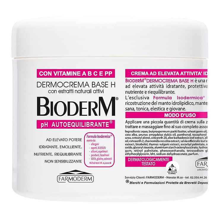 Bioderm Dermocrema Vaso 500 Ml