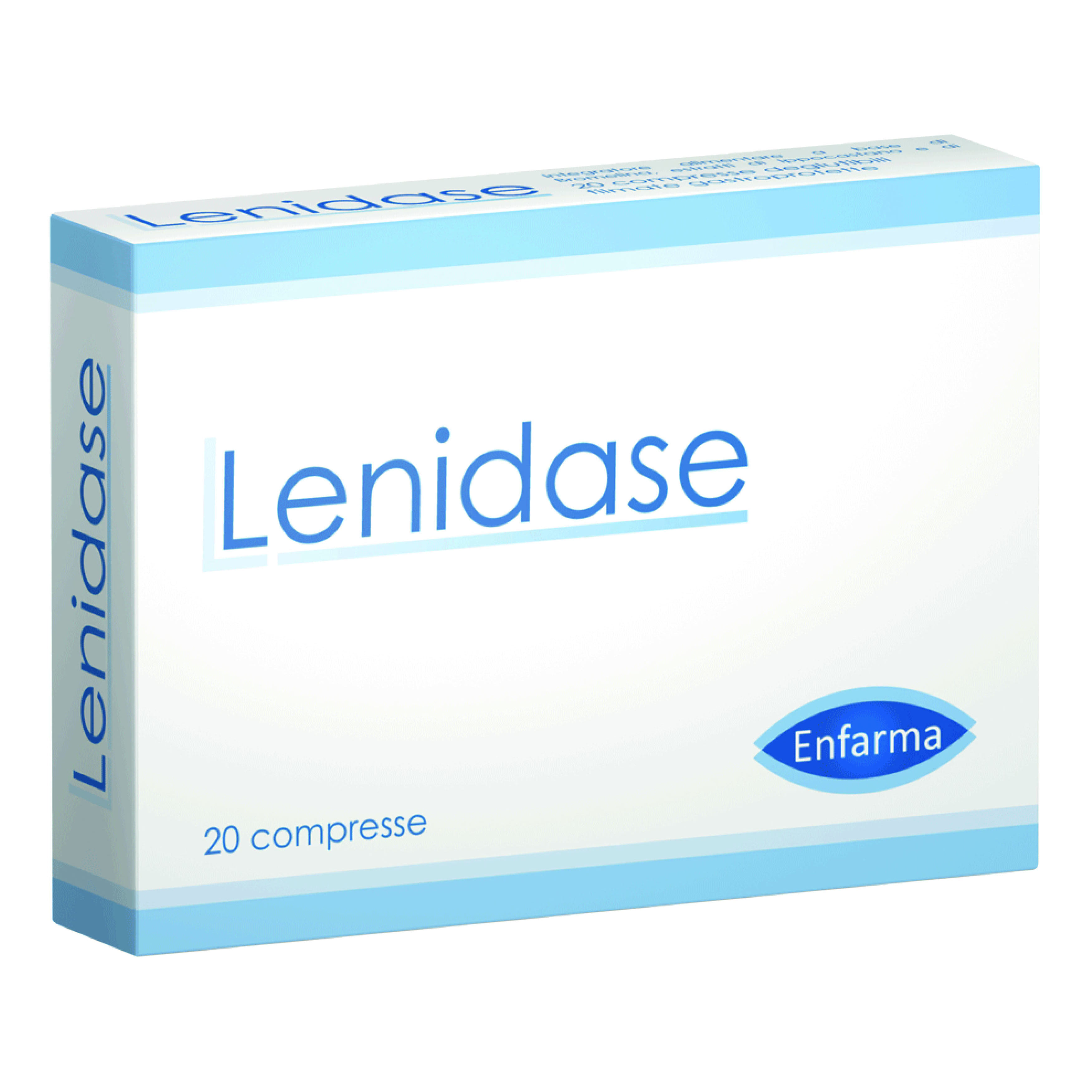 Integratore Lenidase per microcircolo e drenaggio, 20 cpr