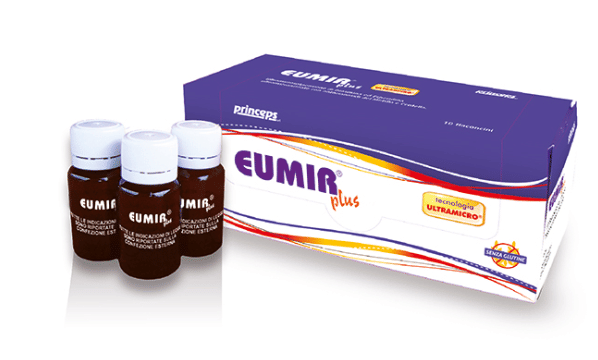 Integratore Eumir PLUS per il microcircolo, 10 flaconcini