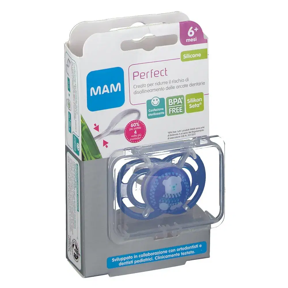 Mam Perfect Succhietto 6+ Silicone Confezione Singola