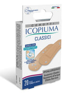 Cerotti Icopiuma Classici Medi ipoallergenici con Clorexidina, 20pz