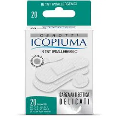 ICOPIUMA CEROTTO IN TESSUTO NON TESSUTO MIX 20 PEZZI ICOPIUMA CEROTTO IN TESSUTO NON TESSUTO MIX 20 PEZZI