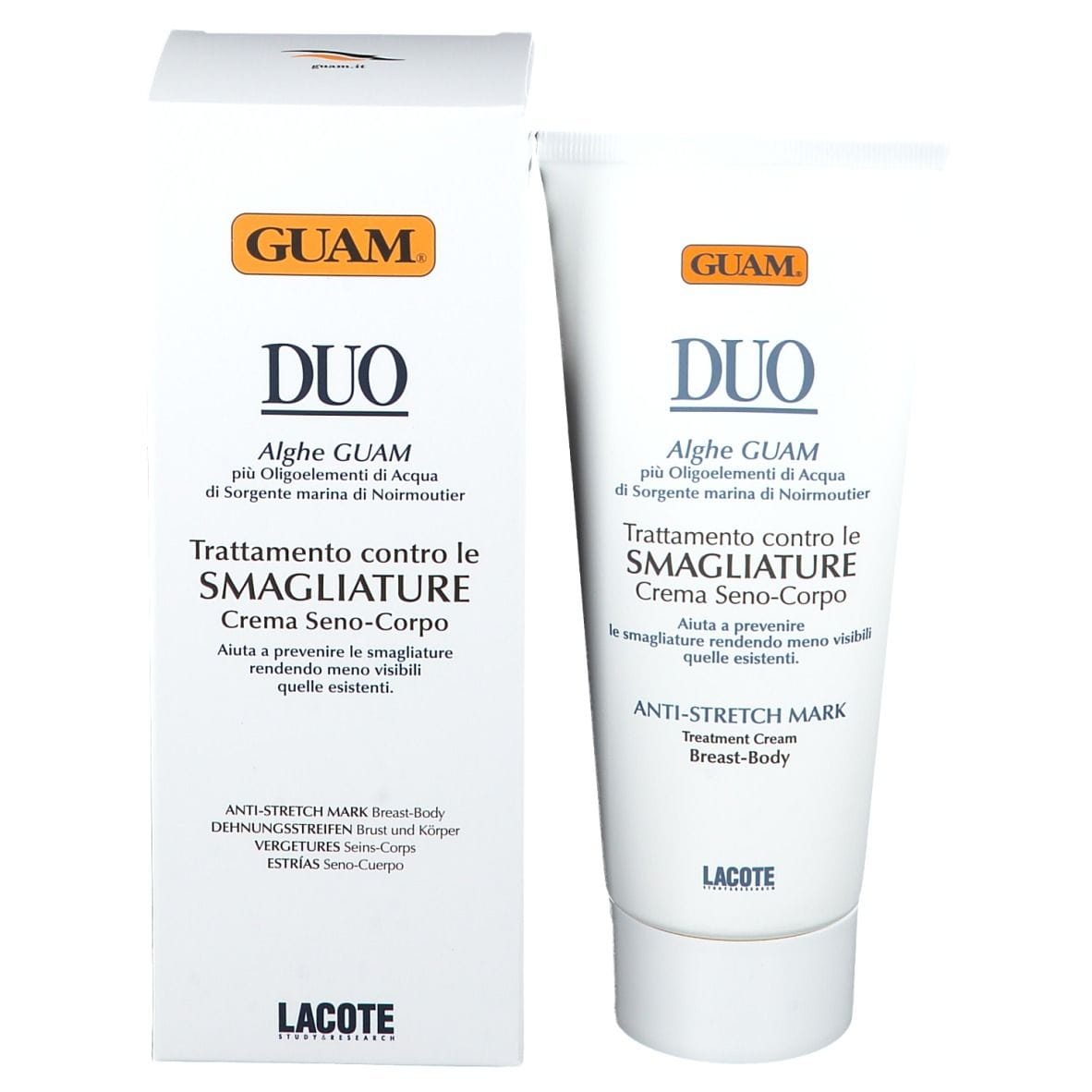 Crema GUAM DUO Smagliature Seno e Corpo 200ml