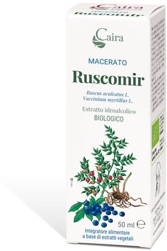 Integratore Caira Ruscomir BIO per la circolazione, 50ml