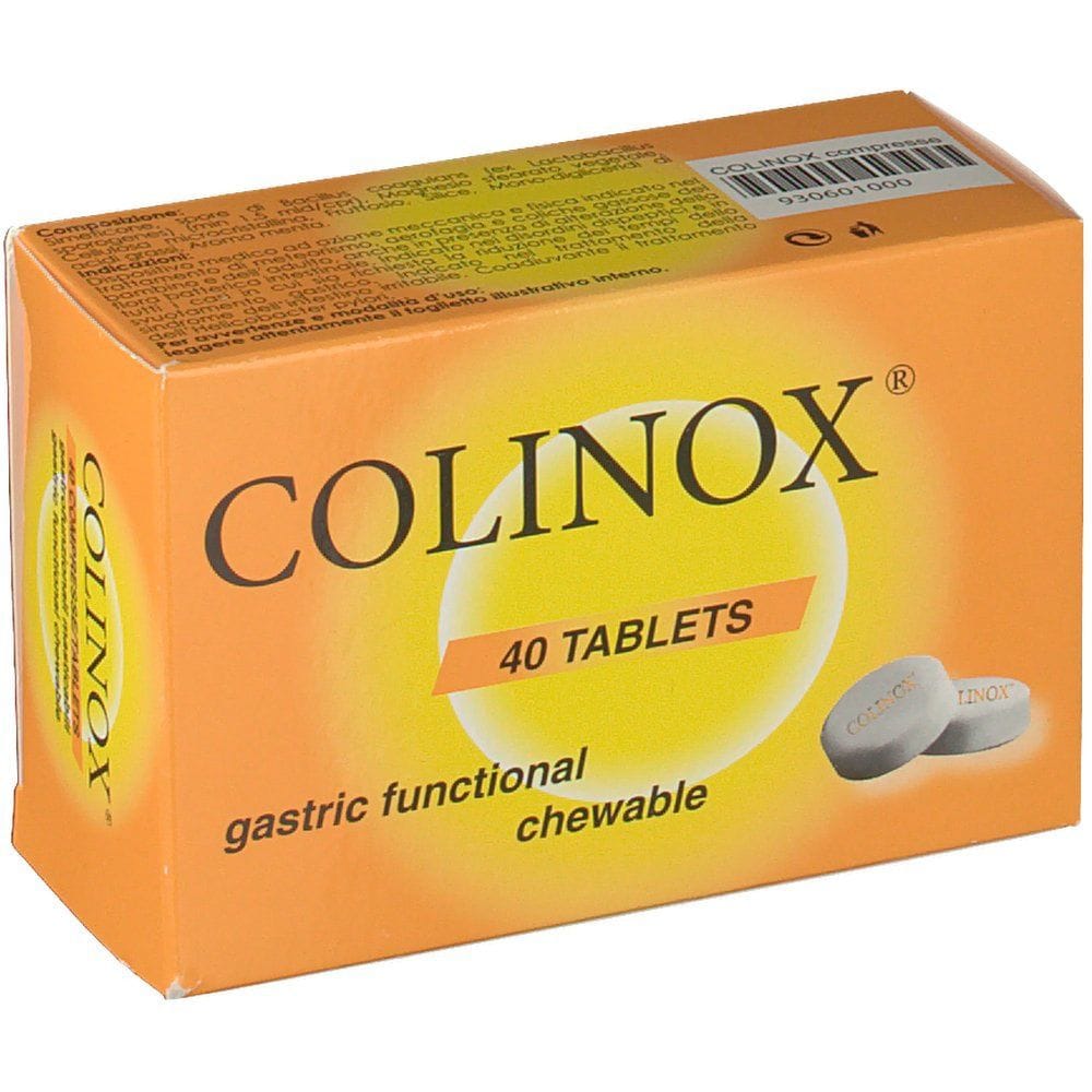 COLINOX 40 COMPRESSE MASTICABILI GASTROFUNZIONALI 56 G
