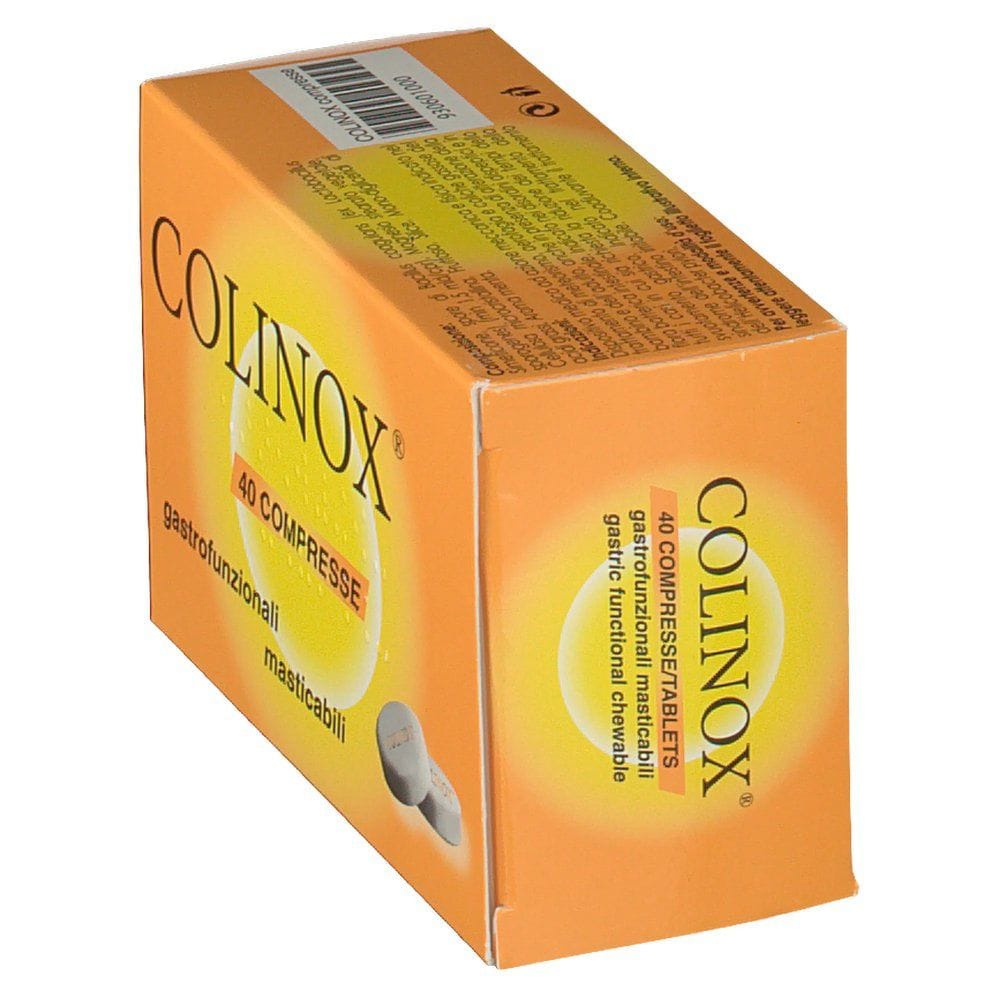 COLINOX 40 COMPRESSE MASTICABILI GASTROFUNZIONALI 56 G