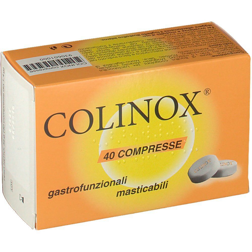 Colinox 40 Compresse Masticabili Gastrofunzionali 56 G