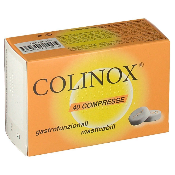Colinox 40 Compresse Masticabili Gastrofunzionali 56 G