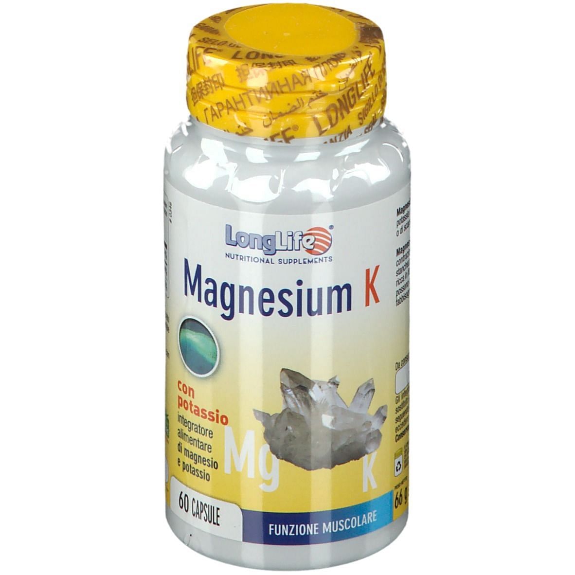 Longlife Magnesium K 60 Capsule