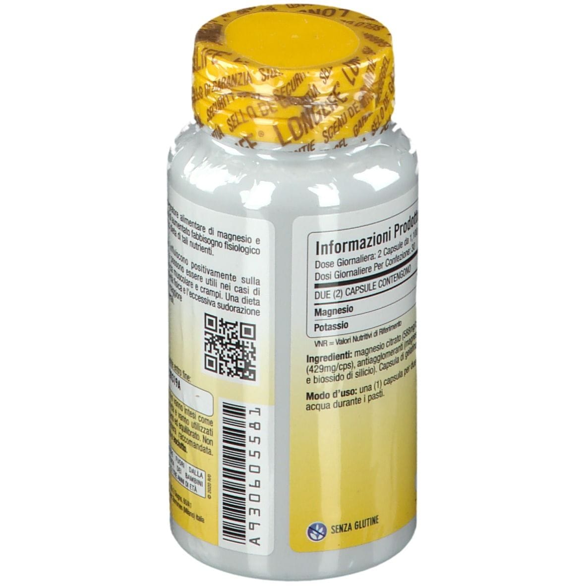 LONGLIFE MAGNESIUM K 60 CAPSULE