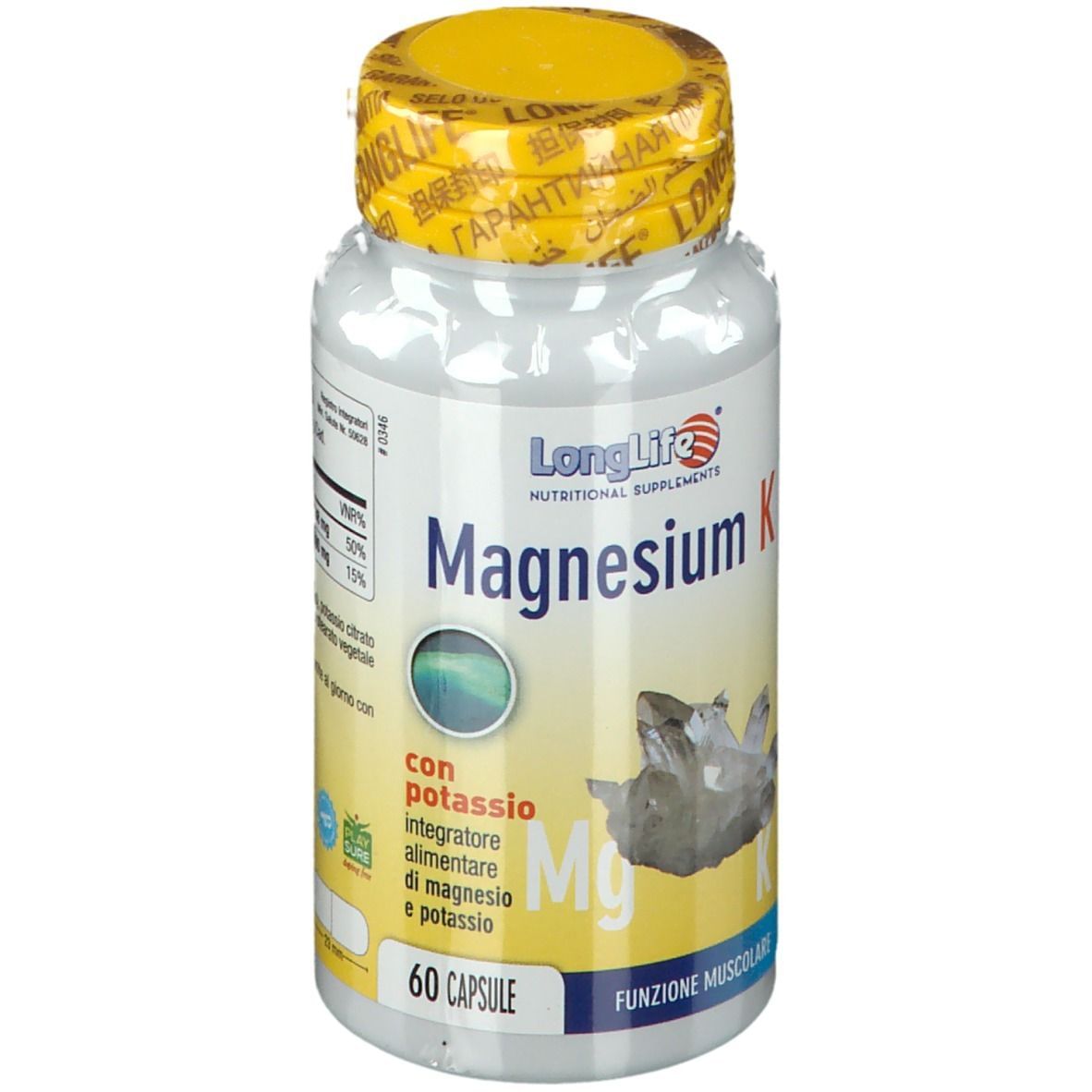 LONGLIFE MAGNESIUM K 60 CAPSULE
