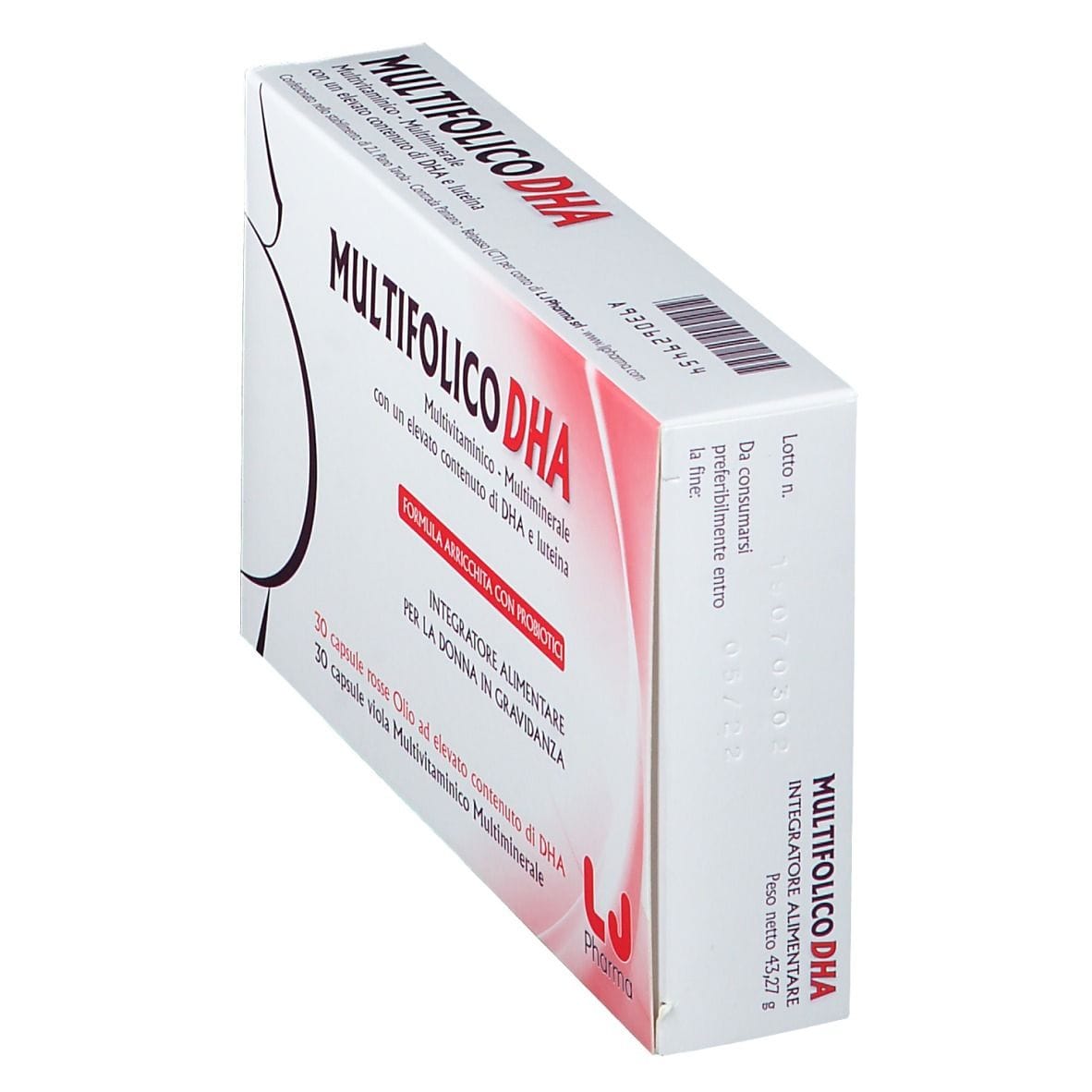 MULTIFOLICO DHA 30 CAPSULE + 30 COMPRESSE