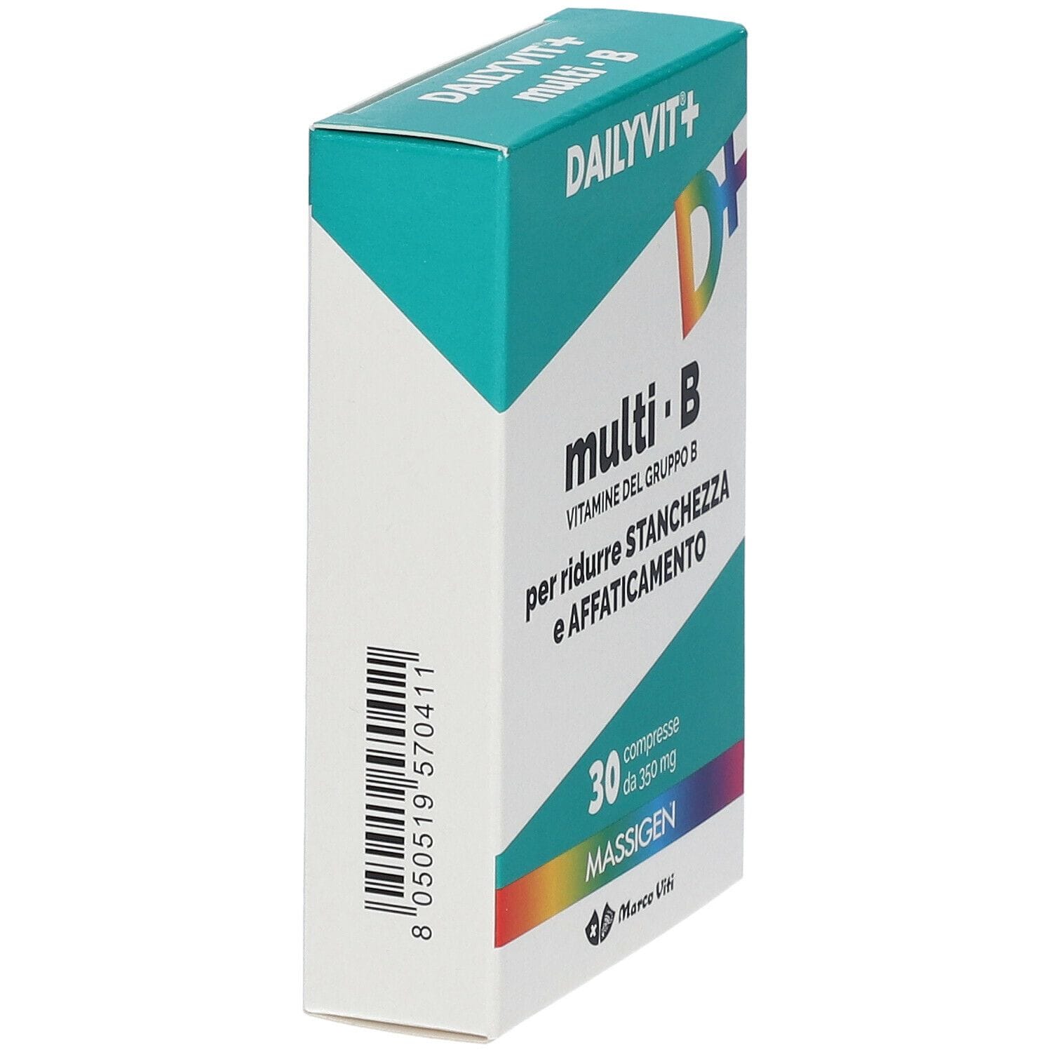 MASSIGEN MULTI B VITAMINE DEL GRUPPO B 30 COMPRESSE RIVESTITA DA 364 MG