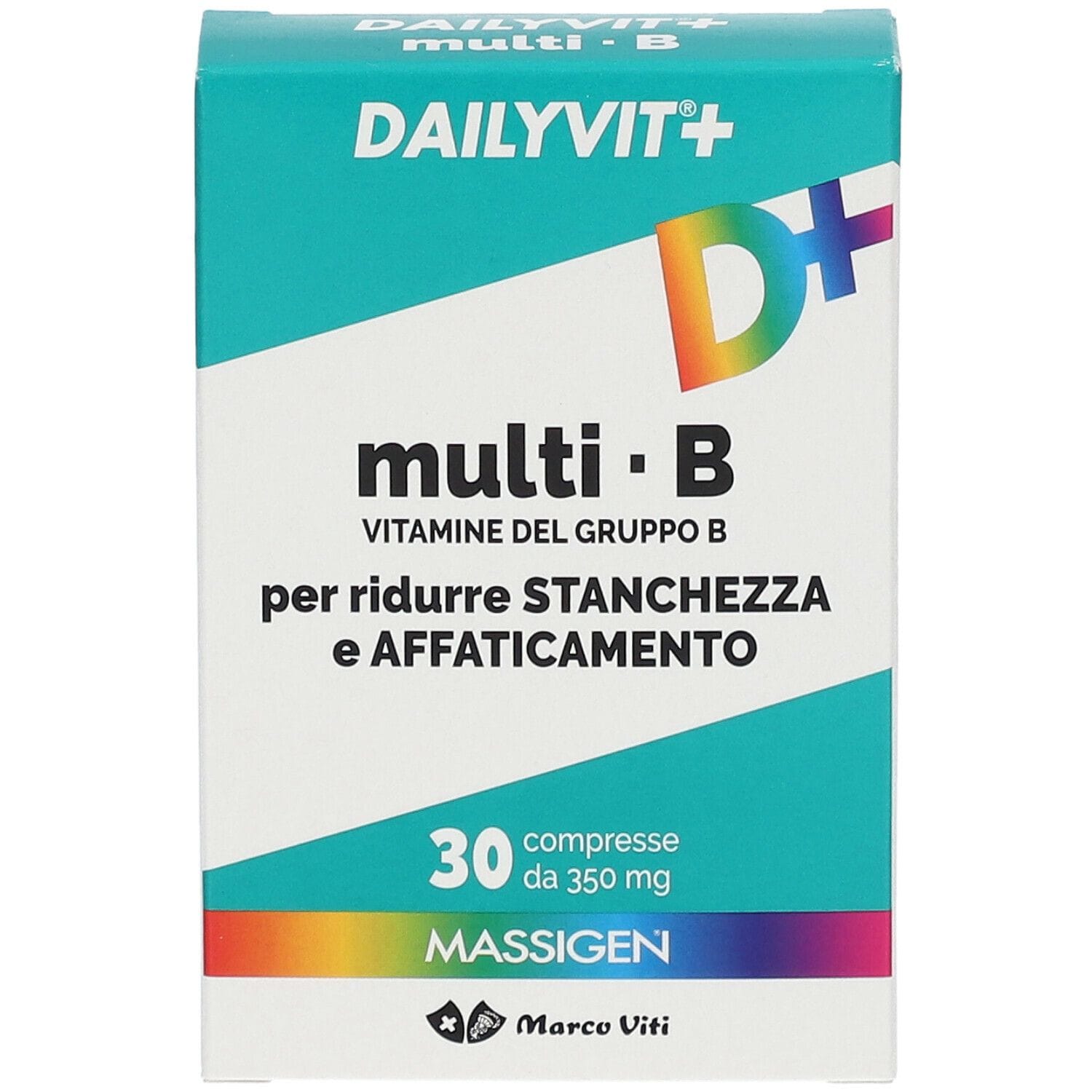 MASSIGEN MULTI B VITAMINE DEL GRUPPO B 30 COMPRESSE RIVESTITA DA 364 MG